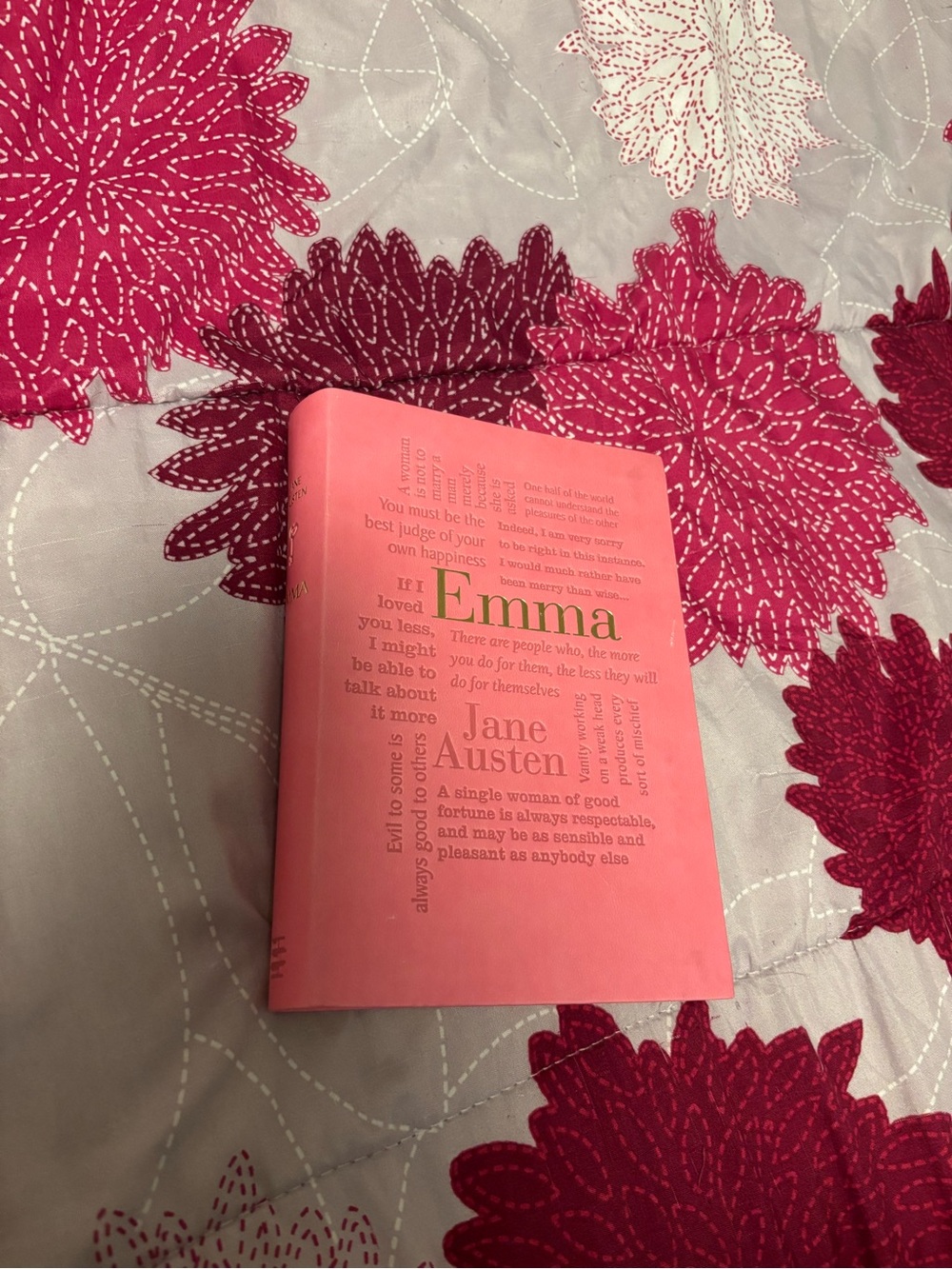 Emma by Jane Austen - Pink Paperback Book